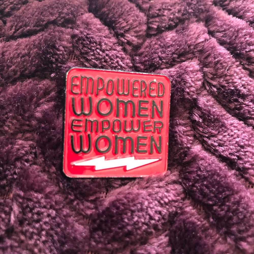 Empowered Women Enamel Pin